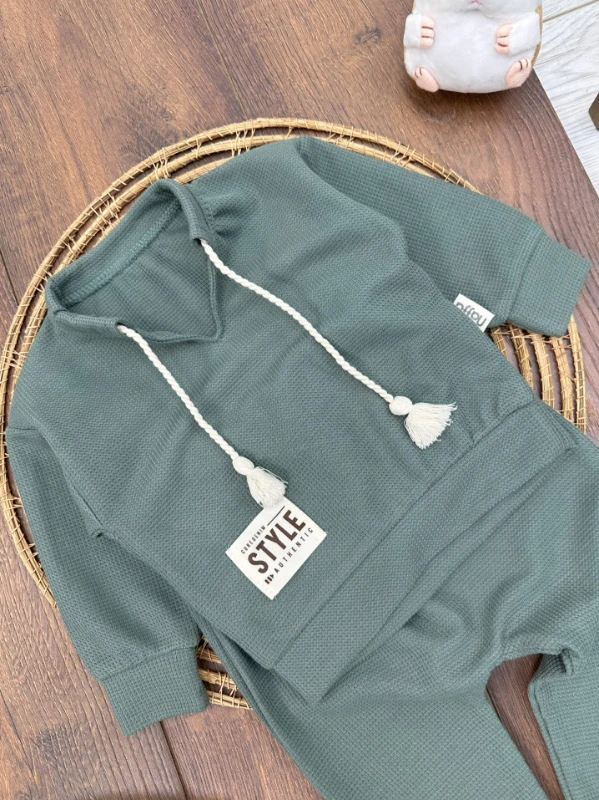 İpli Hakim Yaka Style Erkek Bebek Takım