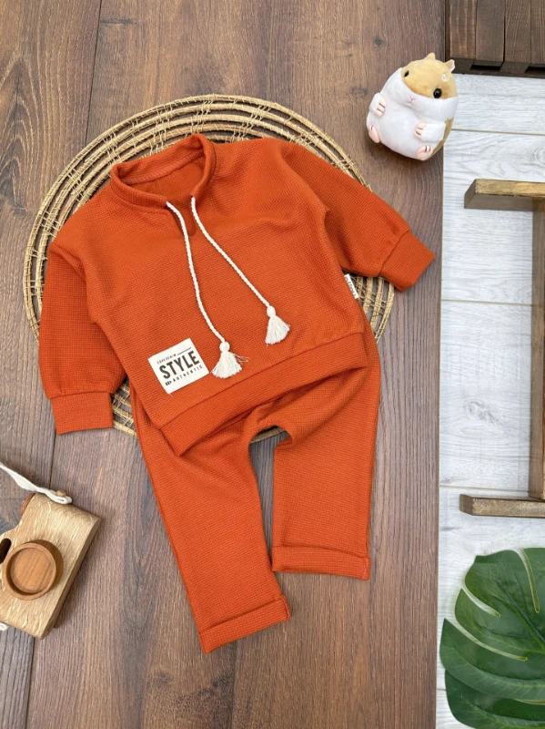 İpli Hakim Yaka Style Erkek Bebek Takım