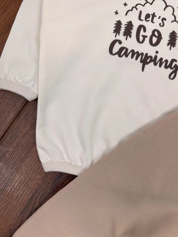 Camping Kapüşonlu Salopet Erkek Bebek Takım