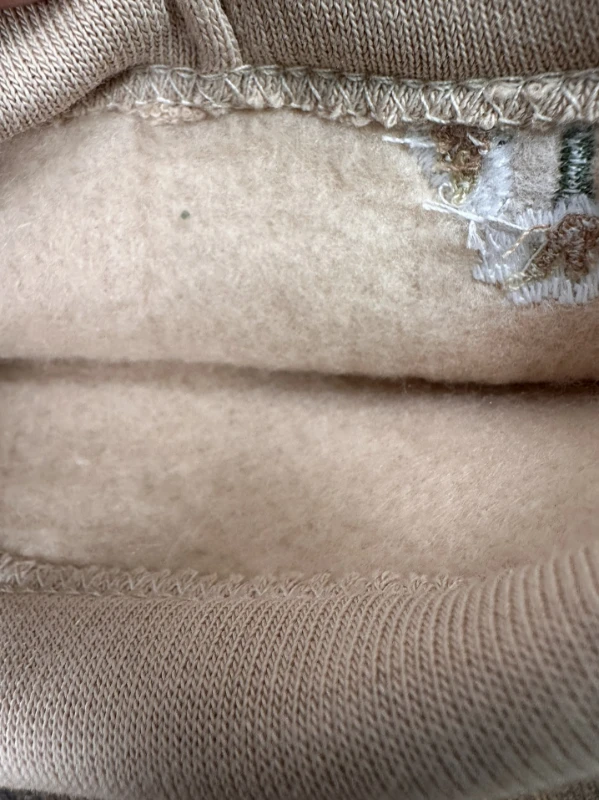 Peluş Yelek Çiçek Nakışlı Tavşan Baskılı 3 İplik İçi Pamuklu Pantolon Kışlık Kız Bebek Takım