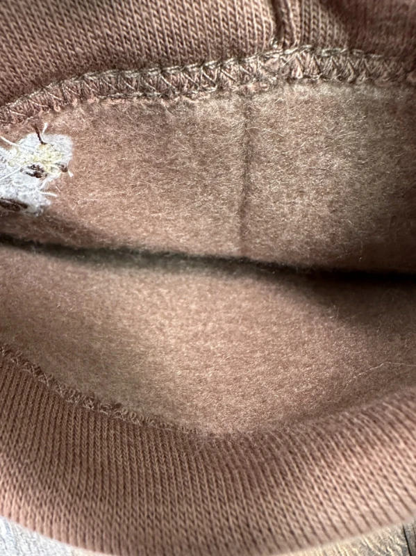 Peluş Yelek Çiçek Nakışlı Tavşan Baskılı 3 İplik İçi Pamuklu Pantolon Kışlık Kız Bebek Takım