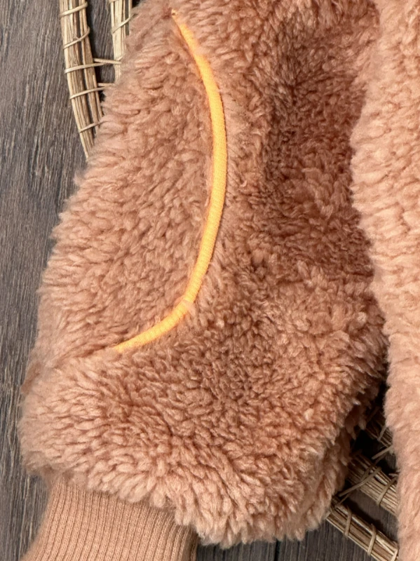 Peluş Polo Yaka Sweatshirt  3 İplik İçi Şardonlu Pantolon Kışlık Erkek Bebek Takım