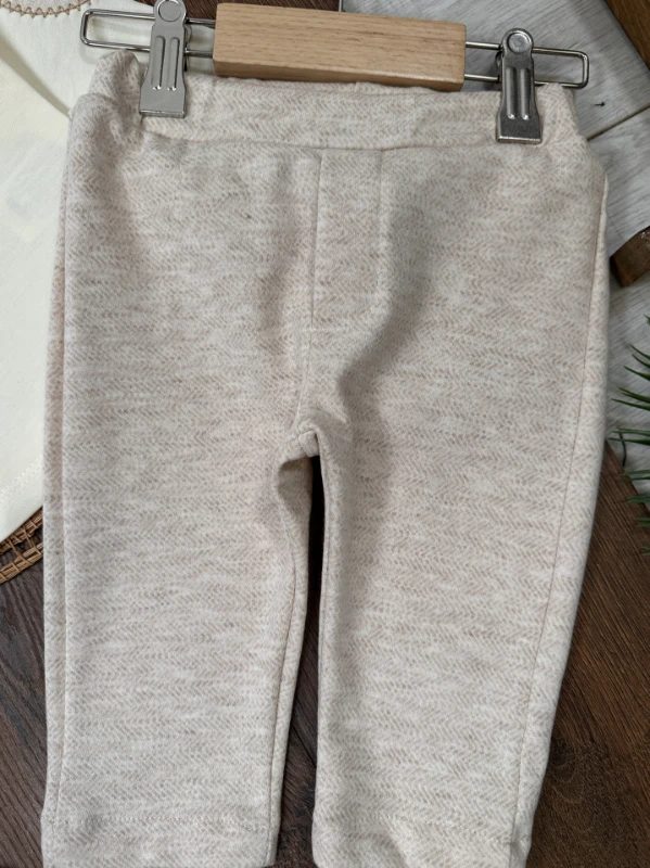 Polo Yaka Yama Detaylı 2li Erkek Bebek Takım