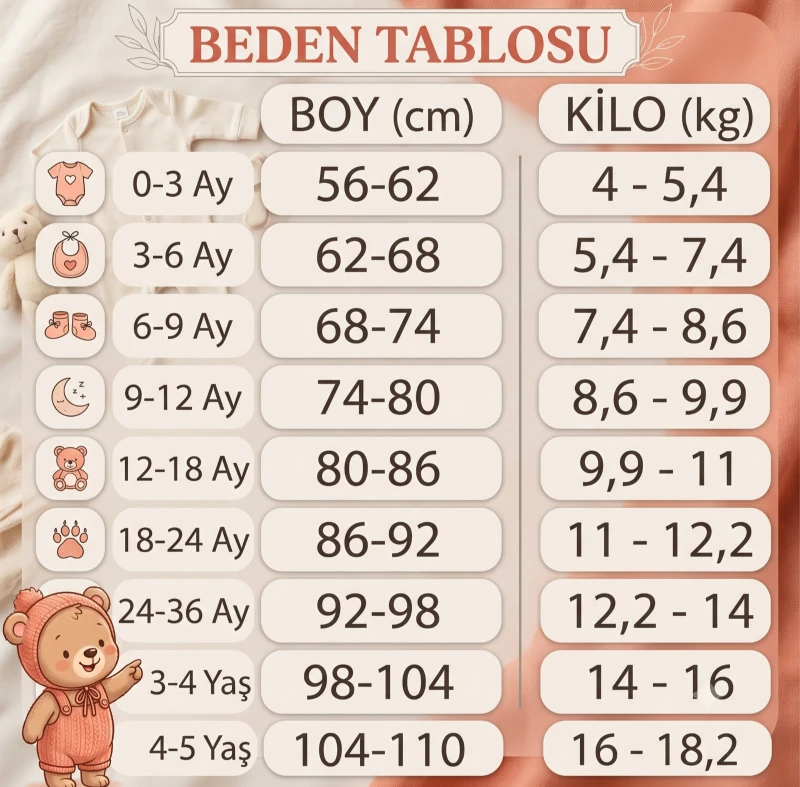 Bohemian Gabardin Şapkalı Geniş Kesim Pantolon Düğmeli Likralı Oversize Mevsimlik 3lü Erkek Bebek/Çocuk Takım - SÜTLÜ KAHVE